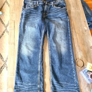 Mens zacs silver jeans